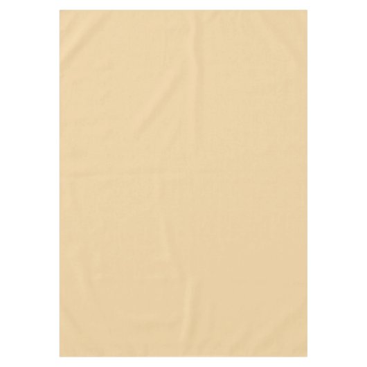 Solid Tan Tischdecke (Vorderseite)