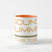 Solid, Tasse zusammen zusammen trommelnd (Zentrum)