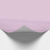 Solid Twilight Pink Geschenkpapier (Ecke)