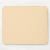 Solid Vanillecreme hellbeige Mousepad (Vorne)