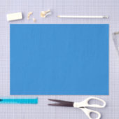 Solid Vibrant Aqua Decoupage Tissue Paper Seidenpapier (Handwerk)