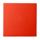Solid vivid bright red fliese (Vorderseite)