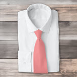Solid Watermelon Farbe schlicht rosa Krawatte<br><div class="desc">Solid Watermelon Farbe schlicht rosa Design.</div>