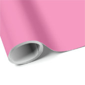Solid weiches Rosa Geschenkpapier (Rolleneckpunkt)
