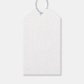 Solid White Geschenkanhänger (Vorderseite)