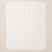 Solid White Sherpadecke (Vorderseite)