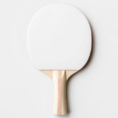 Solid White Tischtennis Schläger (Rückseite)