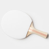 Solid White Tischtennis Schläger (Seitenansicht)