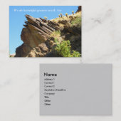 Solid wie ein Rock_Wir machen auch schöne Granitar Visitenkarte (Vorne/Hinten)