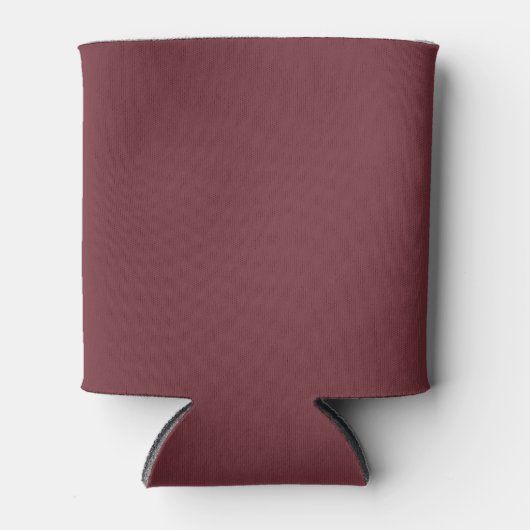 Solid Wine Red Color Tone Dosenkühler (Vorderseite)
