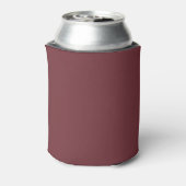 Solid Wine Red Color Tone Dosenkühler (Kanne Rückseite)