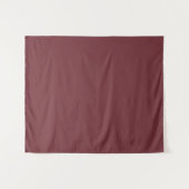 Solid Wine Red Color Tone Wandteppich (Vorderseite (Horizontal))