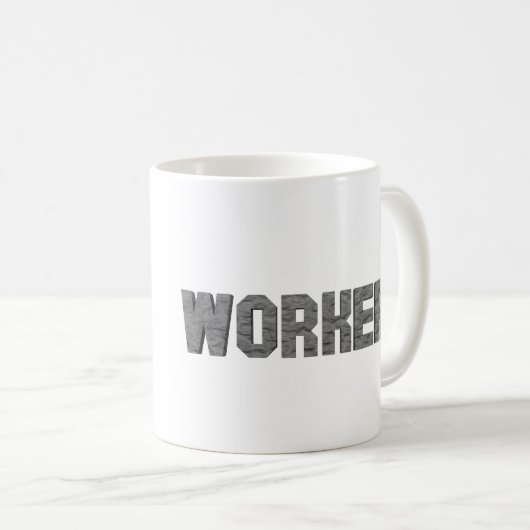 Solid Worker mug Kaffeetasse (VorderseiteRechts)