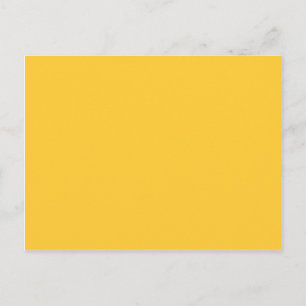 Solid-Yellow-Background-Vorlage FFCC33 Postkarte