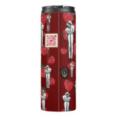 Solida coesione & Erdbeeren Thermosbecher (Rückseite)