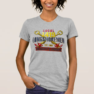Solidarität der Frauen Local 1419 Hafenarbeiter Vi T-Shirt