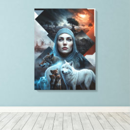 Solidarität der Natur Leinwanddruck