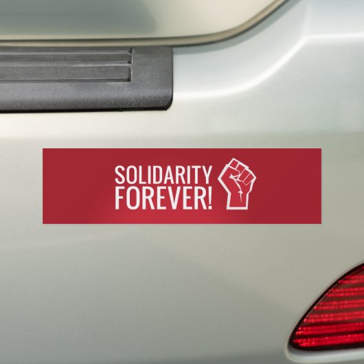 Solidarität für immer! autoaufkleber (Auf Auto)