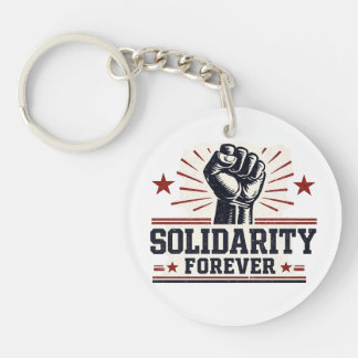 Solidarität für immer Schlüsselanhänger