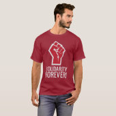 Solidarität für immer! T-Shirt (Vorne ganz)