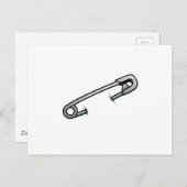 Solidarität im Button Postkarte (Vorne/Hinten)