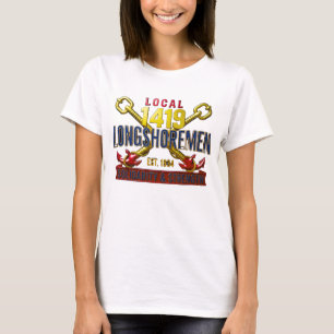 Solidarität im Vintage-Stil für Frauen Local 1419 T-Shirt