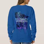 Solidarität Minnesota Sweatshirt (Rückseite)