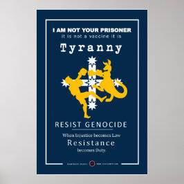 Solidarität mit Australien - Widerstand gegen Tyra Poster