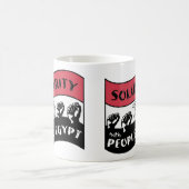 Solidarität mit dem ägyptischen Volk Kaffeetasse (Mittel)