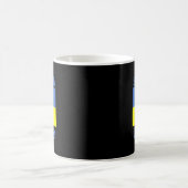 Solidarität mit der Ukraine Kaffeetasse (Mittel)