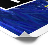 Solidarität mit Paris Poster (Ecke)