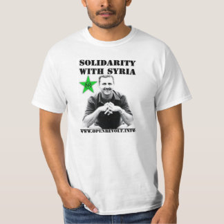 Solidarität mit Syrien T-Shirt