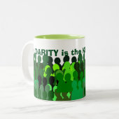 Solidarität mug* zweifarbige tasse (Vorderseite Links)
