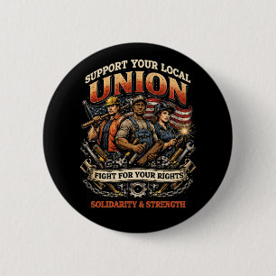 Solidarität und Stärke Button