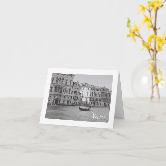 Solidarität, Venedig Karte (Gelbe Blume)