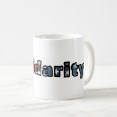 Solidaritäts-Tasse Kaffeetasse (VorderseiteRechts)