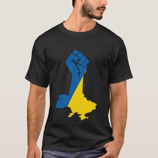 Solidaritäts-Ukraine-T - Shirt (Vorderseite)