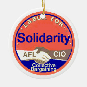 Solidaritäts-Verzierung Keramikornament