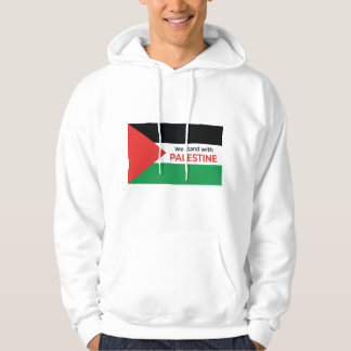 Solidaritätsbekundung: Palästinensische Flagge Hoodie