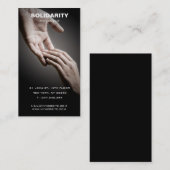 Solidaritätskarte Visitenkarte (Vorne/Hinten)