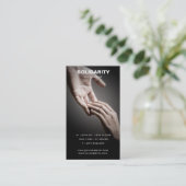 Solidaritätskarte Visitenkarte (Stehend Vorderseite)