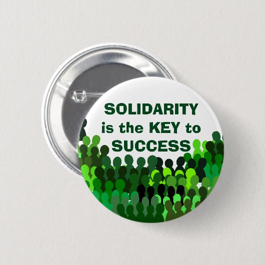 Solidaritätsknopf Button (Vorne & Hinten)