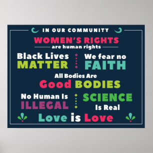 Solidaritätspaket in unserer Gemeinschaft Poster