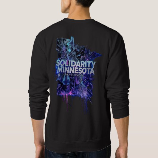 Solidarity Minnesota Sweatshirt (Rückseite)