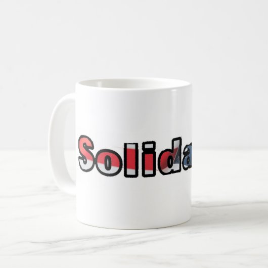 Solidarity Mug Kaffeetasse (Vorderseite Links)