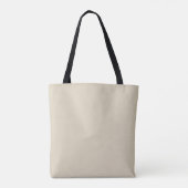 Solide Beige-Tasche Tasche (Rückseite)