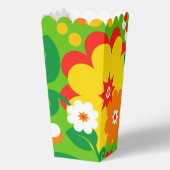 Solide Blume/Blütenmuster 7 Geschenkschachtel (Rückseite)