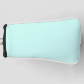 Solide Cameo-grüne Minze weiche Türkis Golf Headcover (Vorderseite)