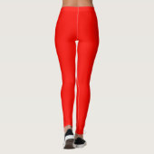 Solide Candy Apple Leggings – Minimalist Sing (Rückseite)