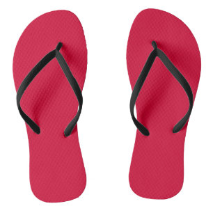 Solide Crimson-Ruhm rot Badesandalen